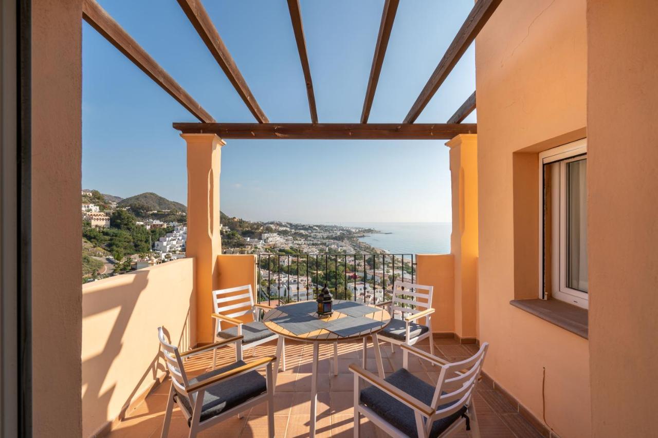 Chalet Con Vistas Al Mar Y Piscina Mojácar Dış mekan fotoğraf