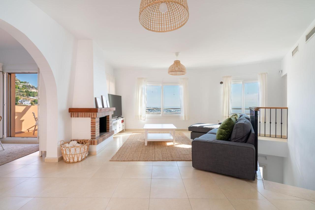 Chalet Con Vistas Al Mar Y Piscina Mojácar Dış mekan fotoğraf