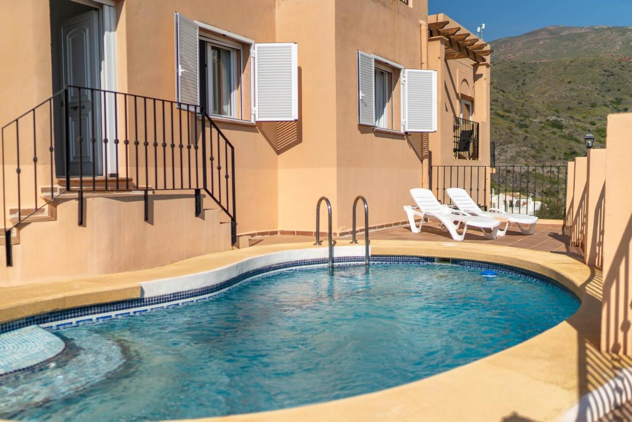 Chalet Con Vistas Al Mar Y Piscina Mojácar Dış mekan fotoğraf
