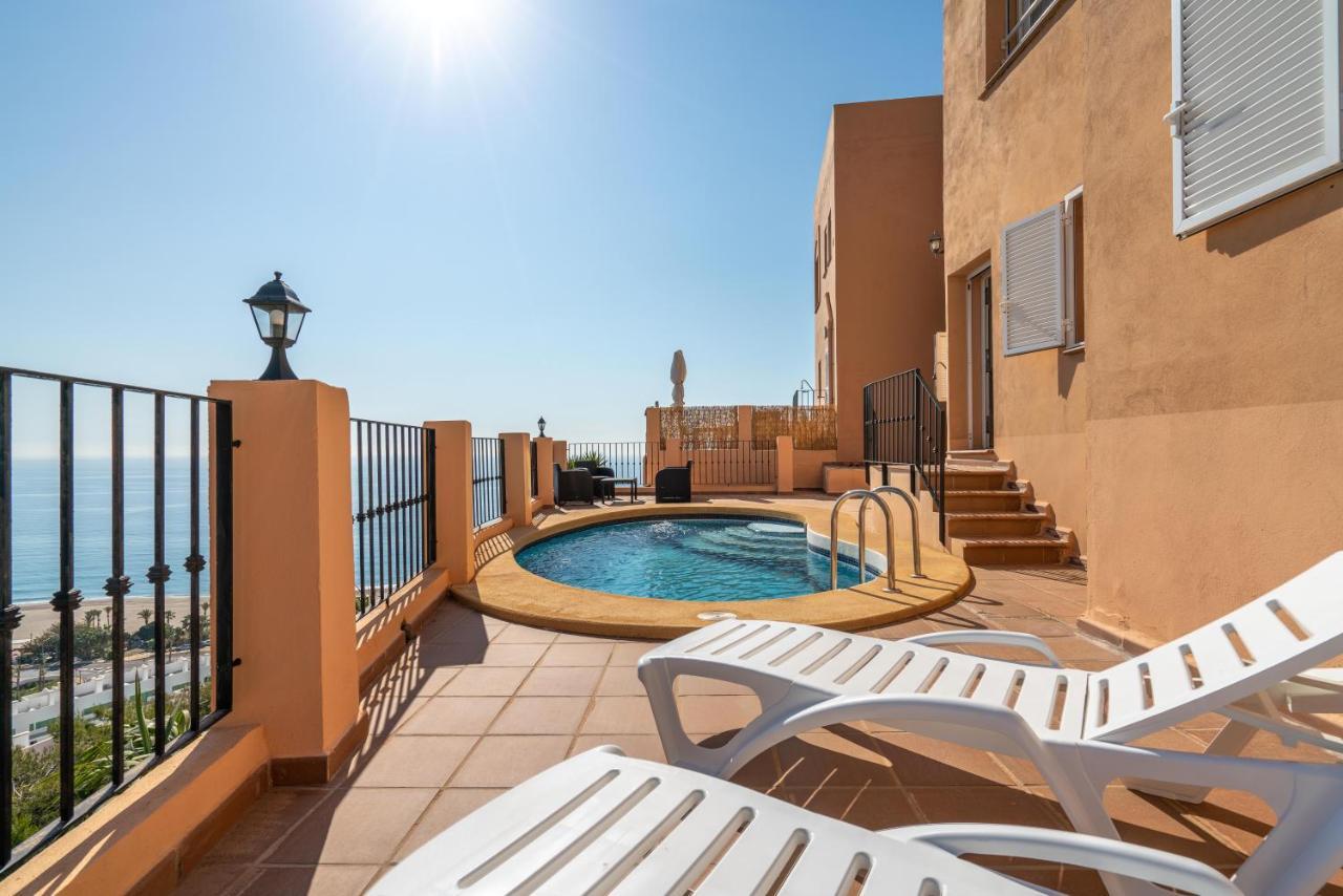 Chalet Con Vistas Al Mar Y Piscina Mojácar Dış mekan fotoğraf