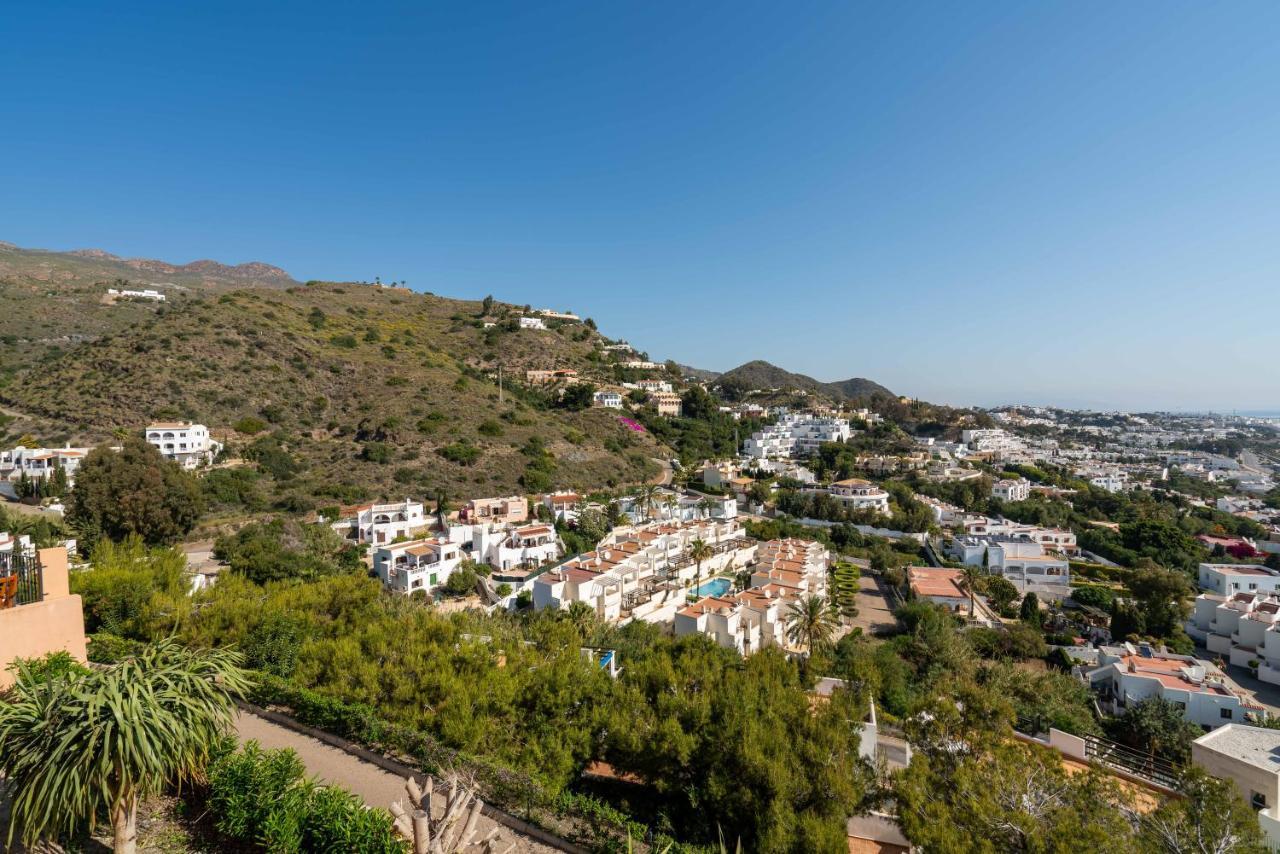 Chalet Con Vistas Al Mar Y Piscina Mojácar Dış mekan fotoğraf