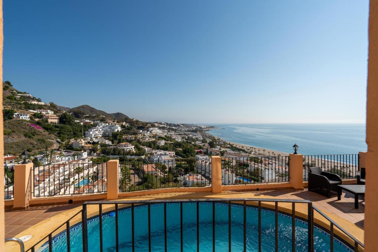 Chalet Con Vistas Al Mar Y Piscina Mojácar Dış mekan fotoğraf