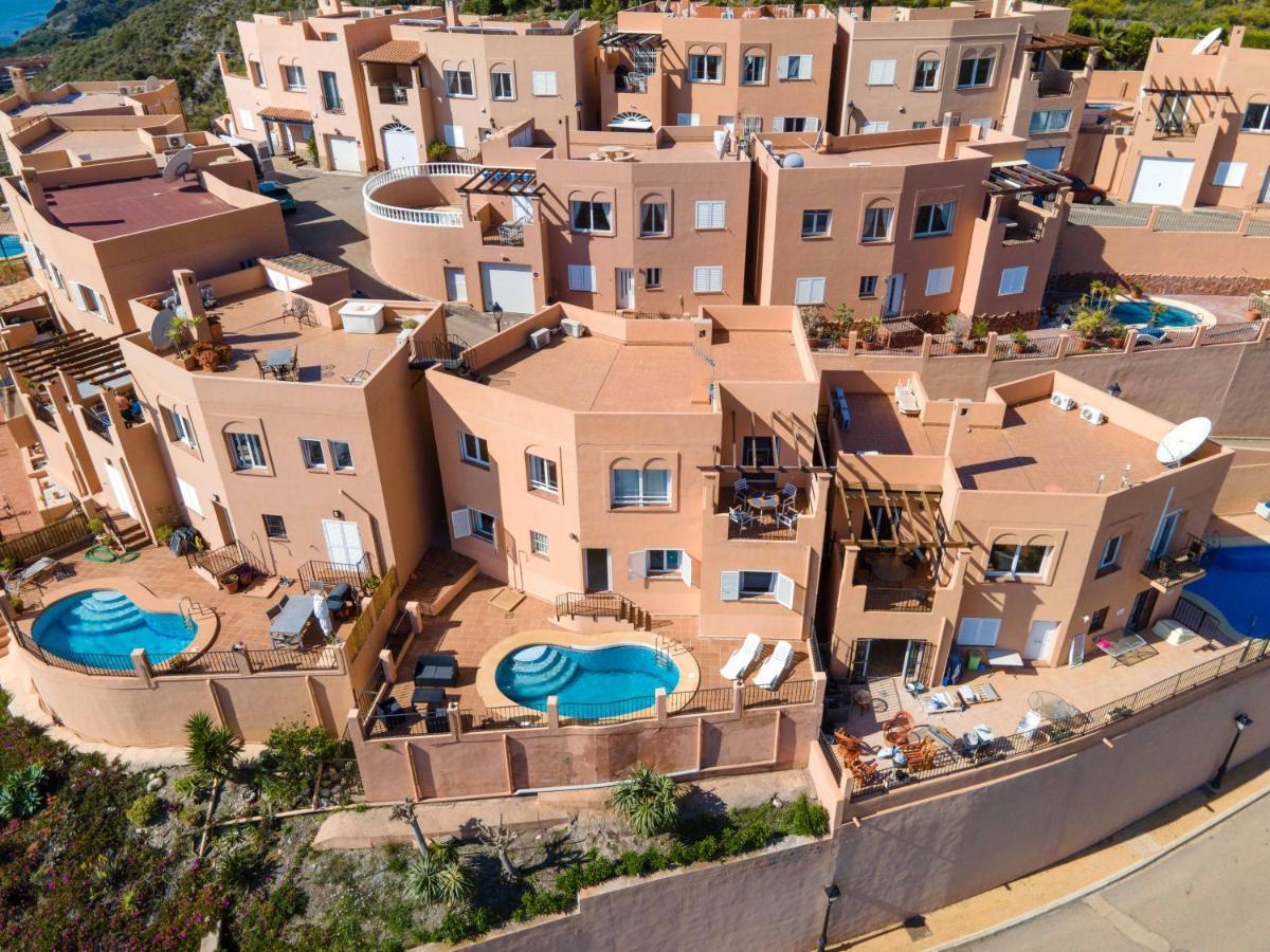 Chalet Con Vistas Al Mar Y Piscina Mojácar Dış mekan fotoğraf