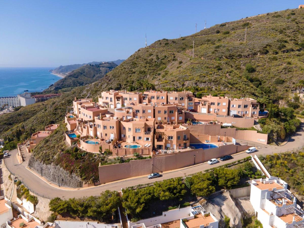 Chalet Con Vistas Al Mar Y Piscina Mojácar Dış mekan fotoğraf