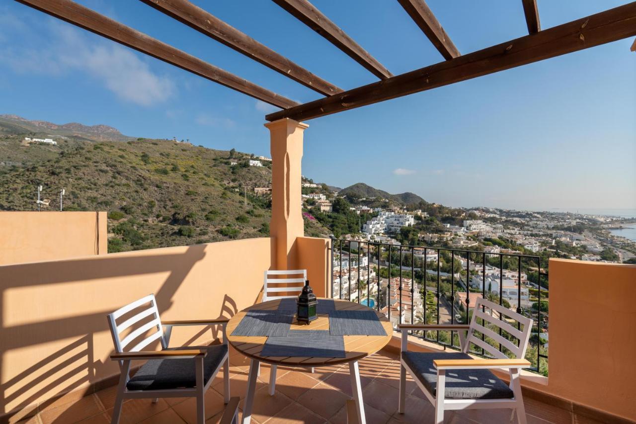 Chalet Con Vistas Al Mar Y Piscina Mojácar Dış mekan fotoğraf