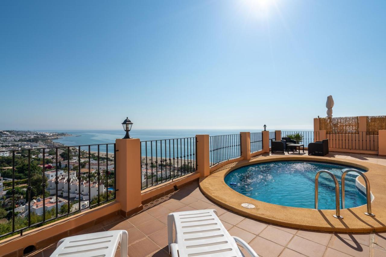 Chalet Con Vistas Al Mar Y Piscina Mojácar Dış mekan fotoğraf