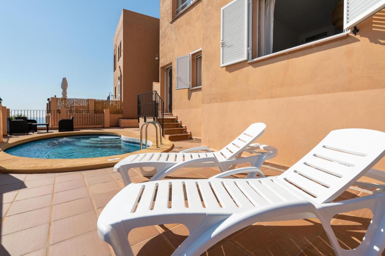 Chalet Con Vistas Al Mar Y Piscina Mojácar Dış mekan fotoğraf