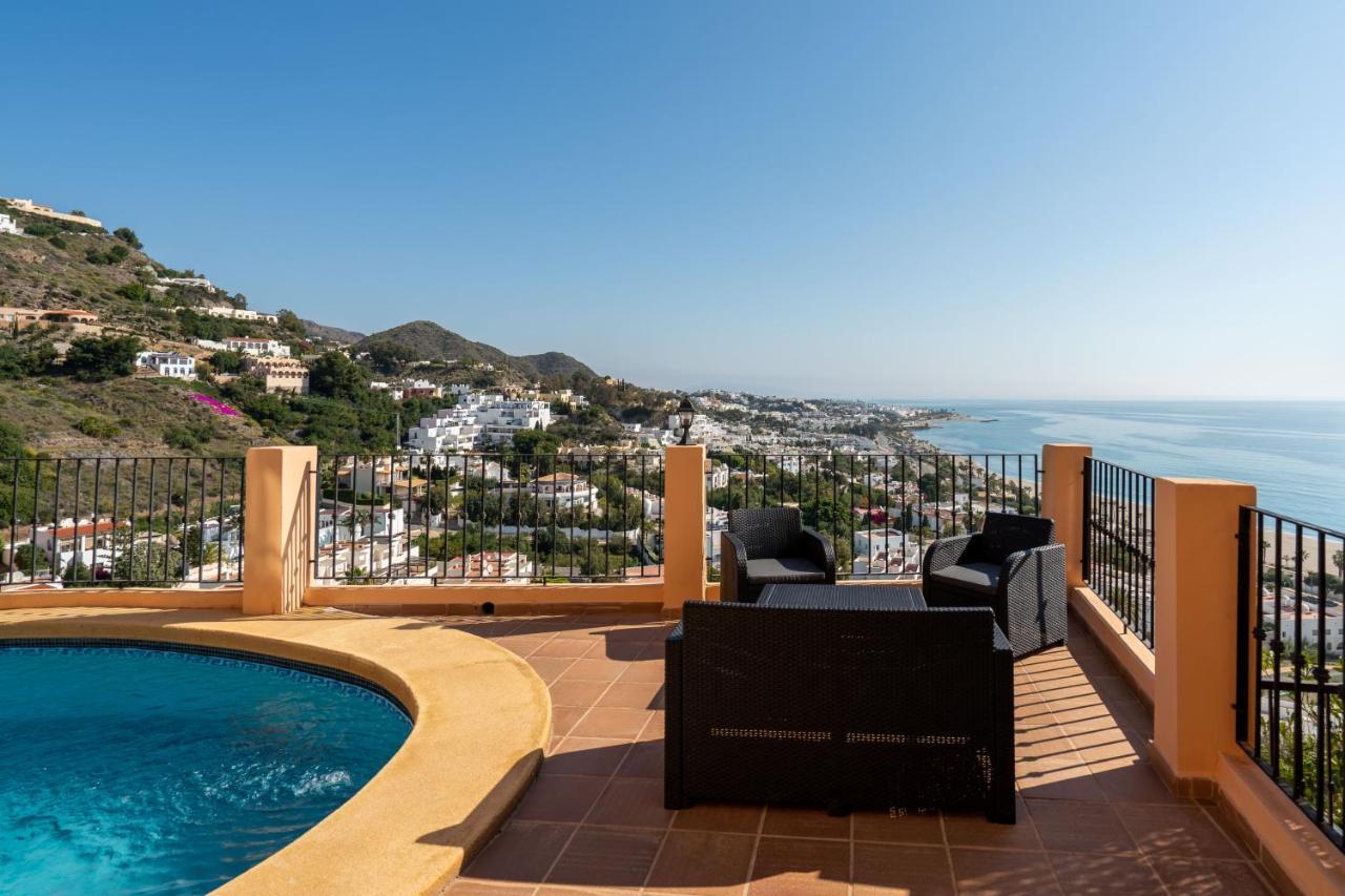 Chalet Con Vistas Al Mar Y Piscina Mojácar Dış mekan fotoğraf