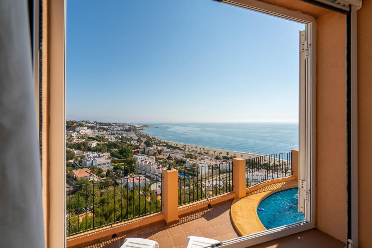 Chalet Con Vistas Al Mar Y Piscina Mojácar Dış mekan fotoğraf